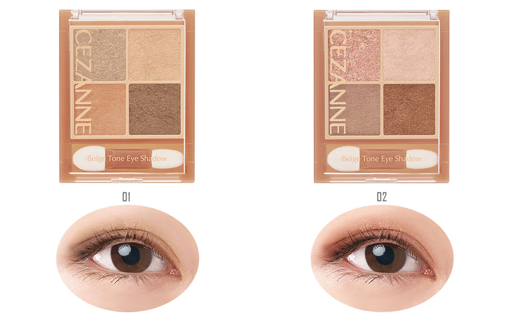 Cezanne Beige Tone Eye Shadow: Palet Eyeshadow dengan Warna Netral yang Elegan
